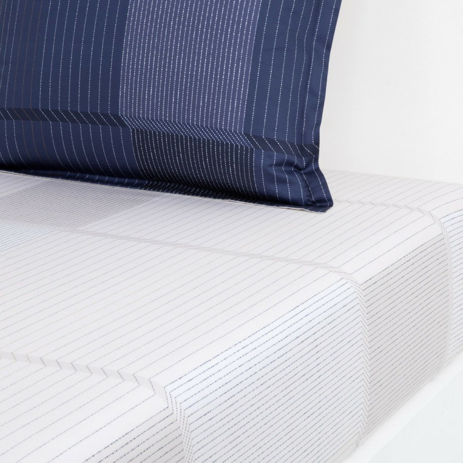 Linge de lit Olivier Desforges | Drap Housse Boss Tennis Stripes